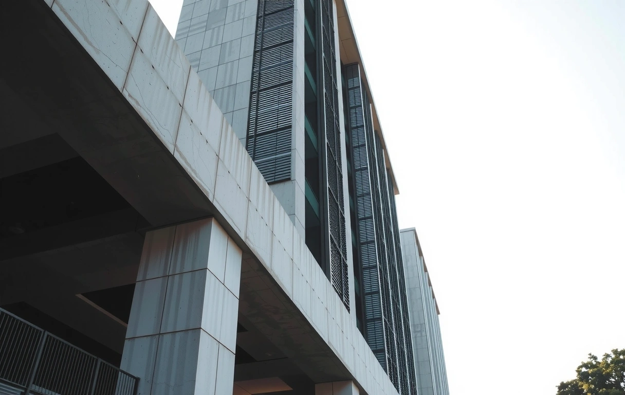 Architectural representation of corporate strength